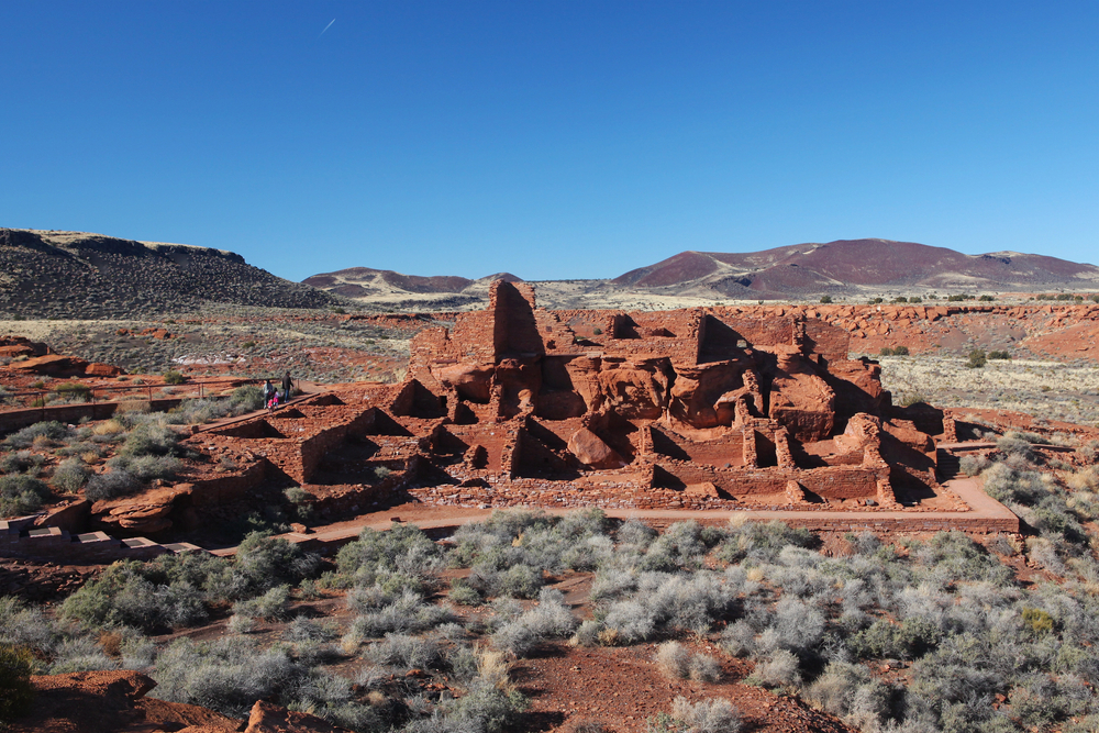 scenic view of Wupatki National Monument